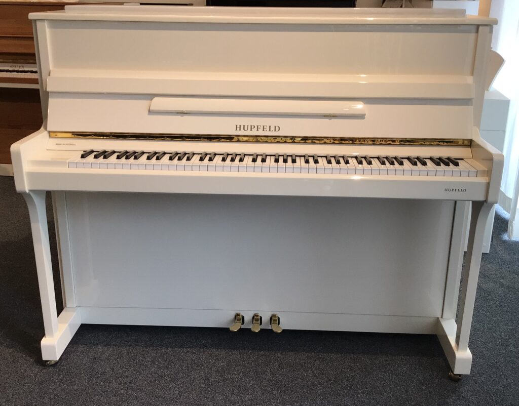 weißes Klavier