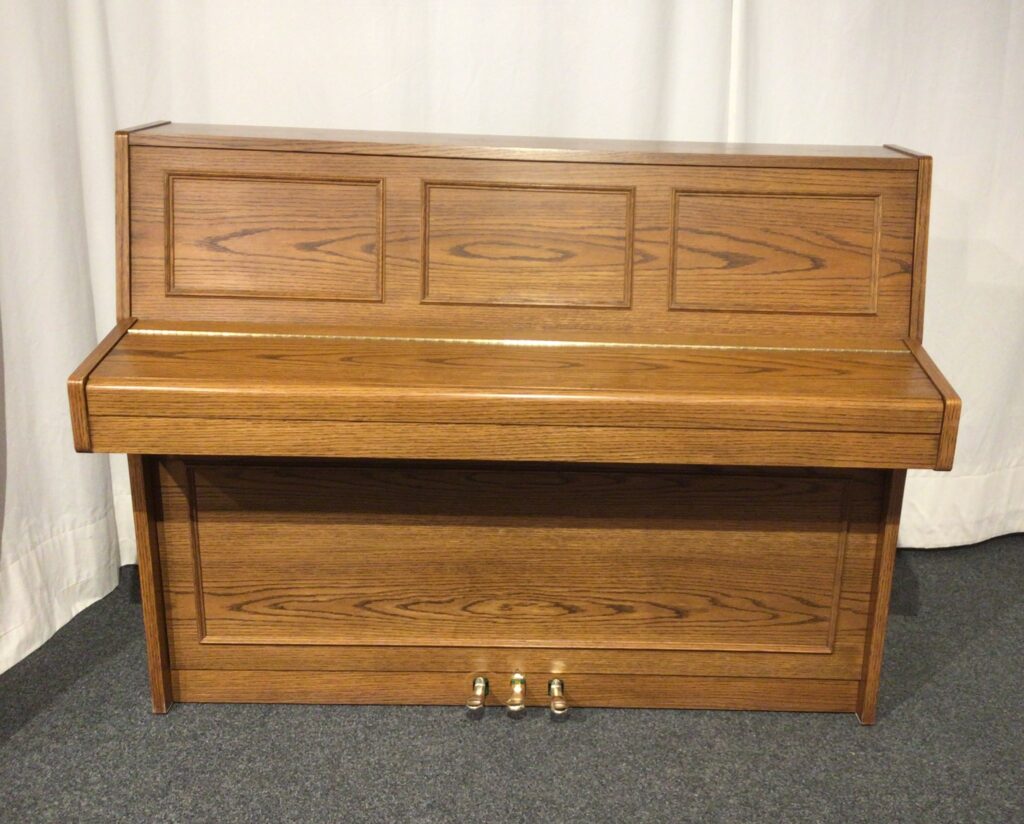 gebrauchtes Ibach Klavier in eiche rustikal